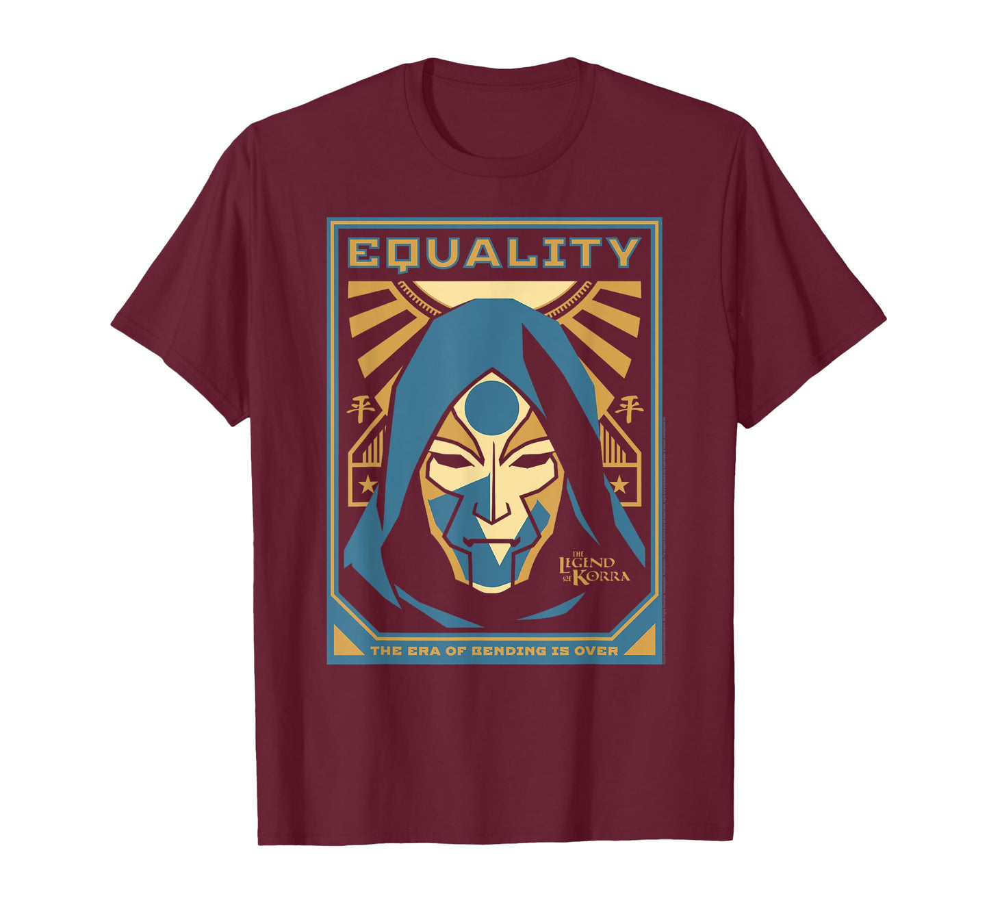 Avatar: Legend of Korra Amon Equality Poster Anime T-Shirt