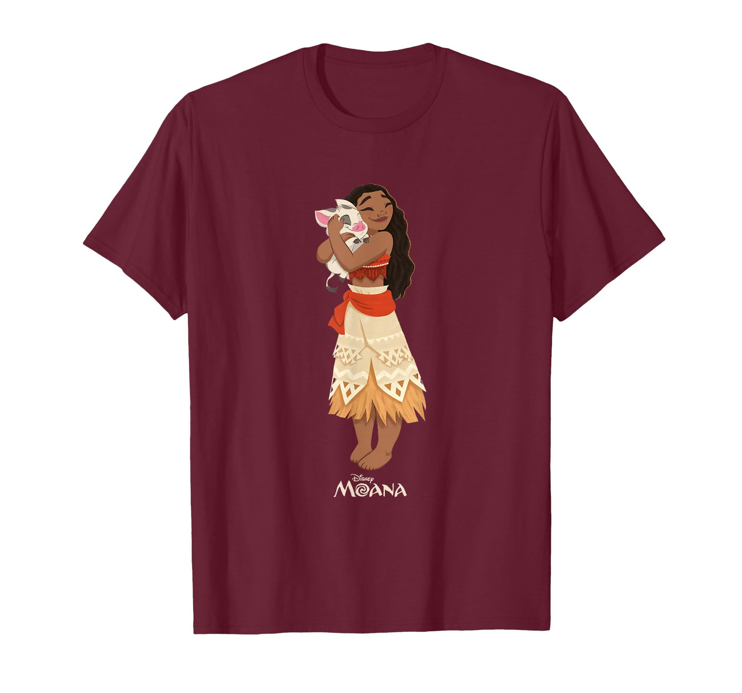 Disney Moana and Pua with Movie Logo T-Shirt