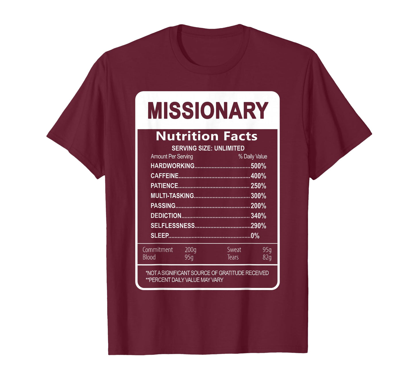Check out my Missionary T-Shirt - Unisex-Kids, Black, Small