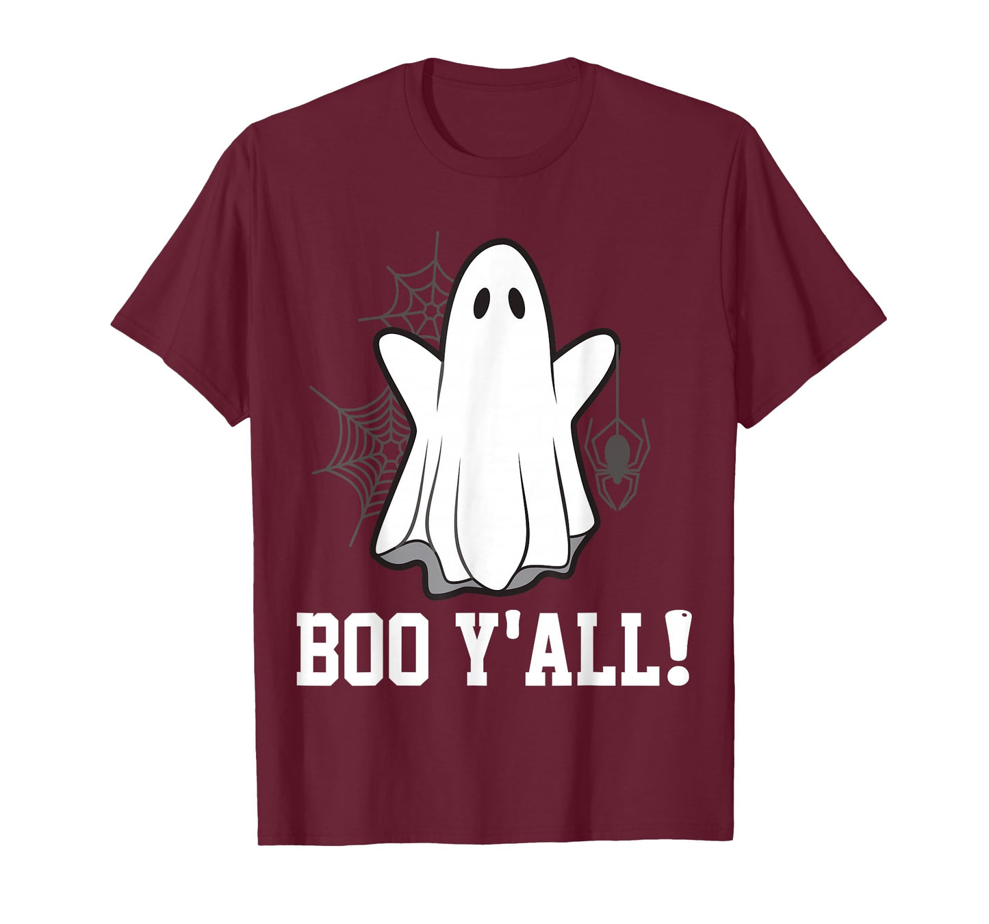Boo Y'all Funny Ghost Halloween T-Shirt