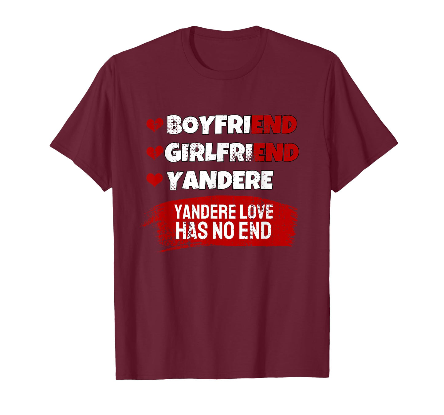 Yandere Love Club I Japanese Anime Yandere T-Shirt