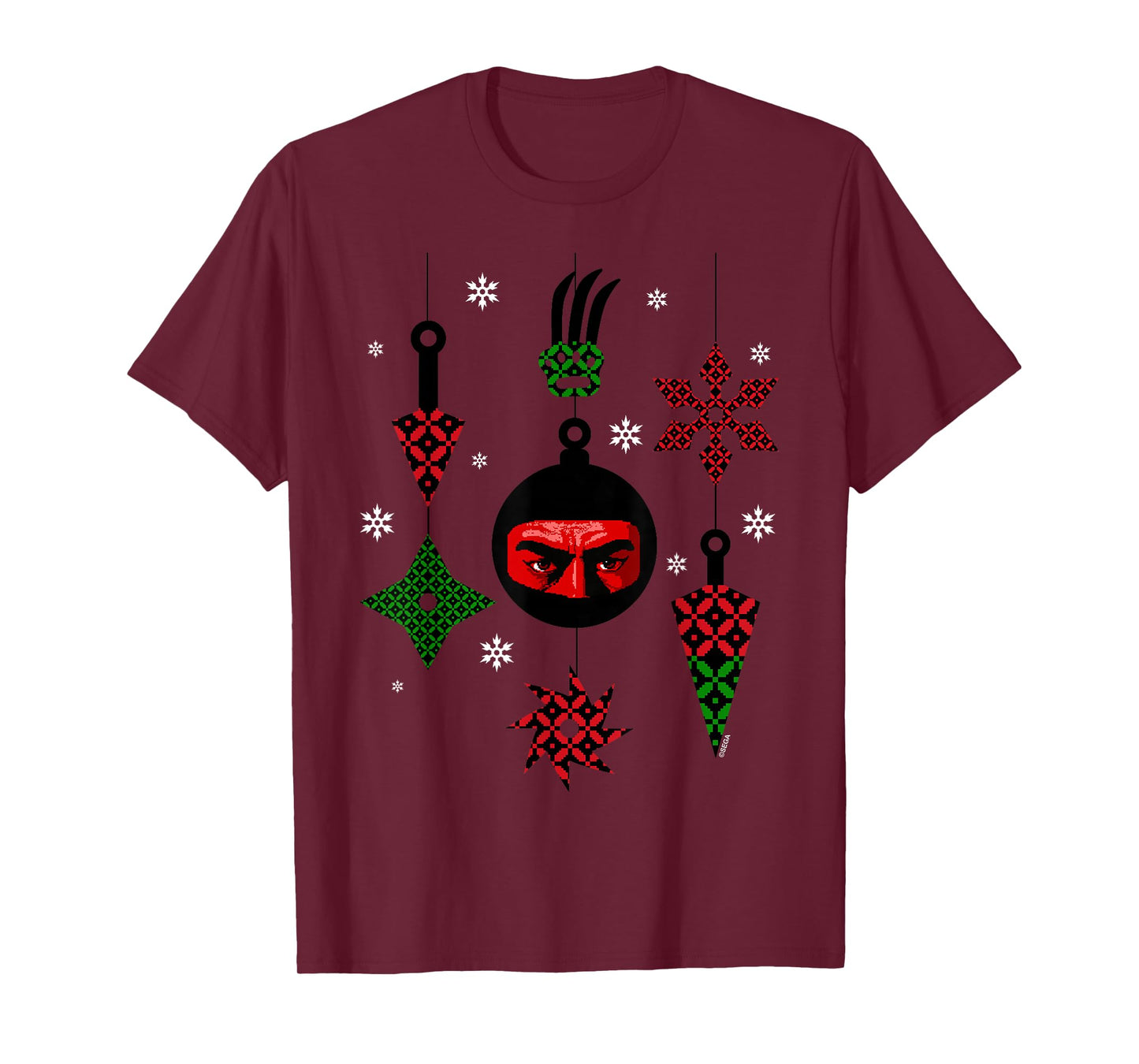 Shinobi - Holiday Ornaments SEGA T-Shirt