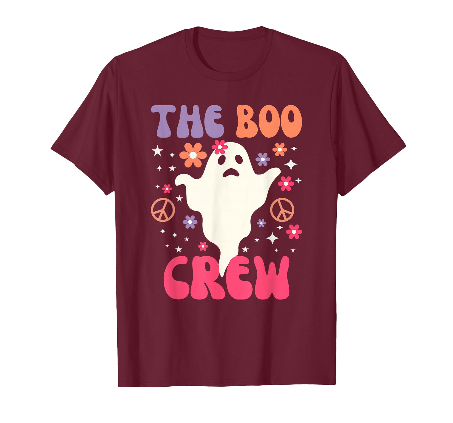 Halloween The Boo Crew - Cute Ghost - Spooky Family Matching T-Shirt