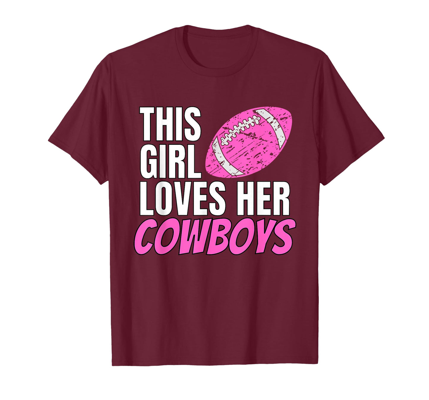 This Girl Loves Her Cowboys T-Shirt