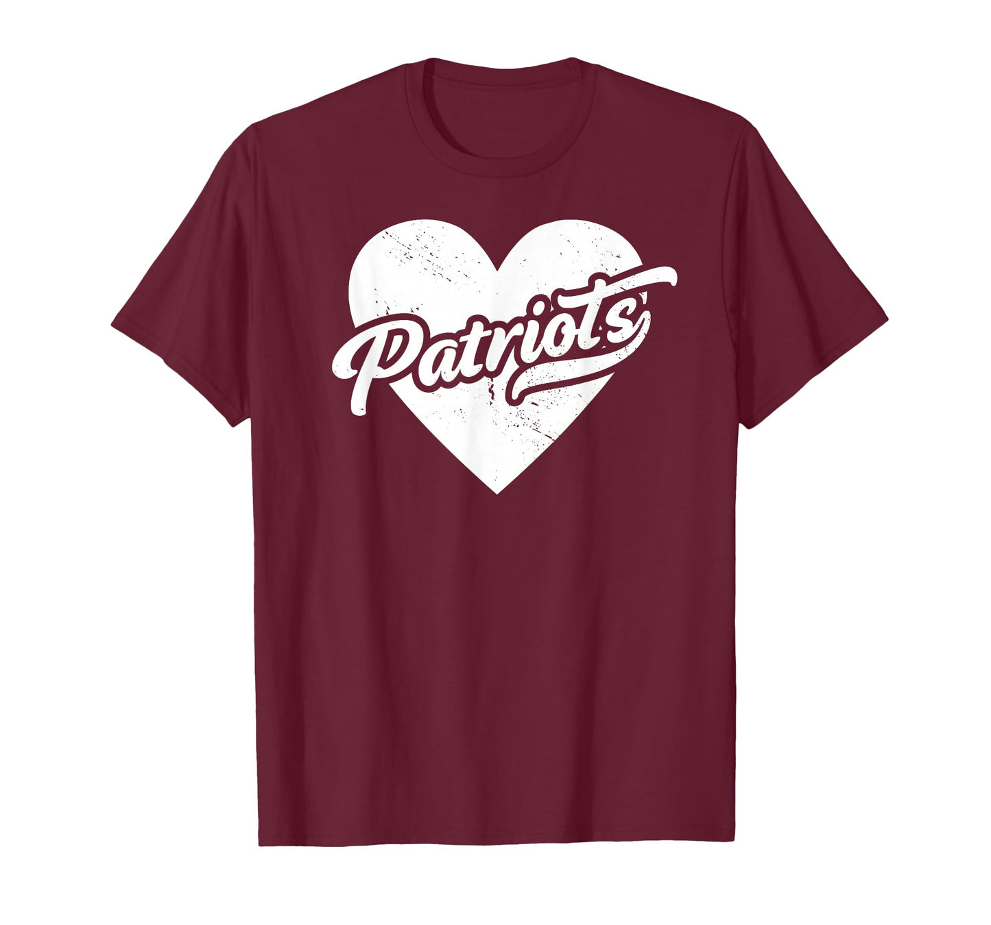 Vintage Patriots School Spirit Go Patriots Love T-Shirt