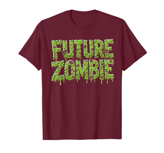 Future Zombie Halloween Costume Creepy T-Shirt