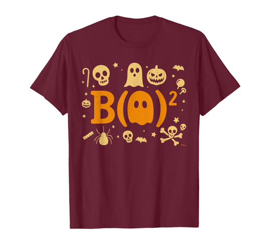 Math Teacher Ghost Shirt, Cute Spooky Teacher Halloween T-Shirt