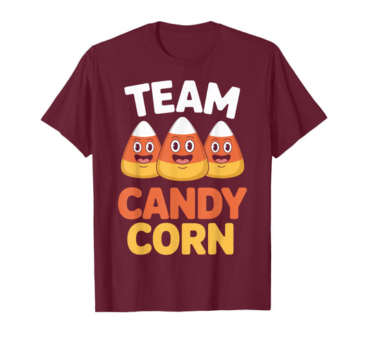 Cute Team Candy Corn October Trick Or Treat T-Shirt