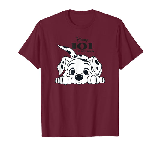 Disney 101 Dalmatians Playful Position Puppy Logo V2 T-Shirt