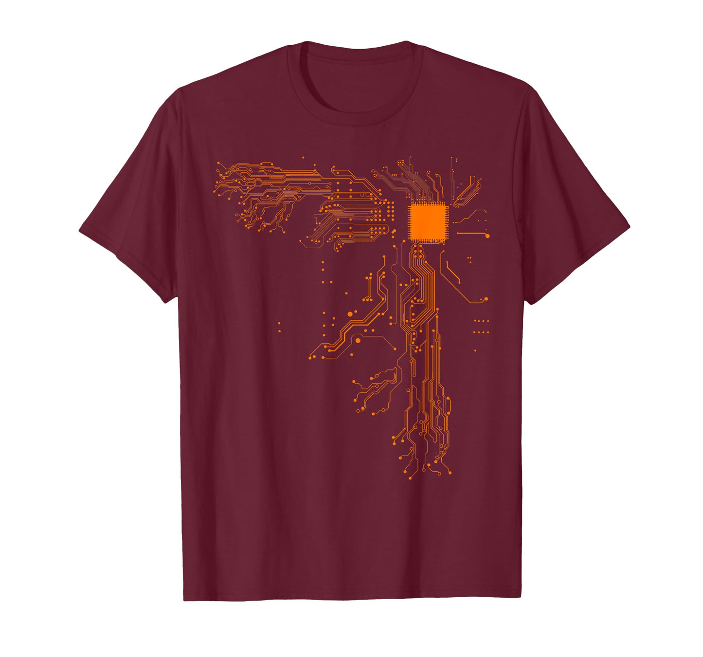 "Heart of the Tech Nerd" Computer Core Processor T-shirt T-Shirt