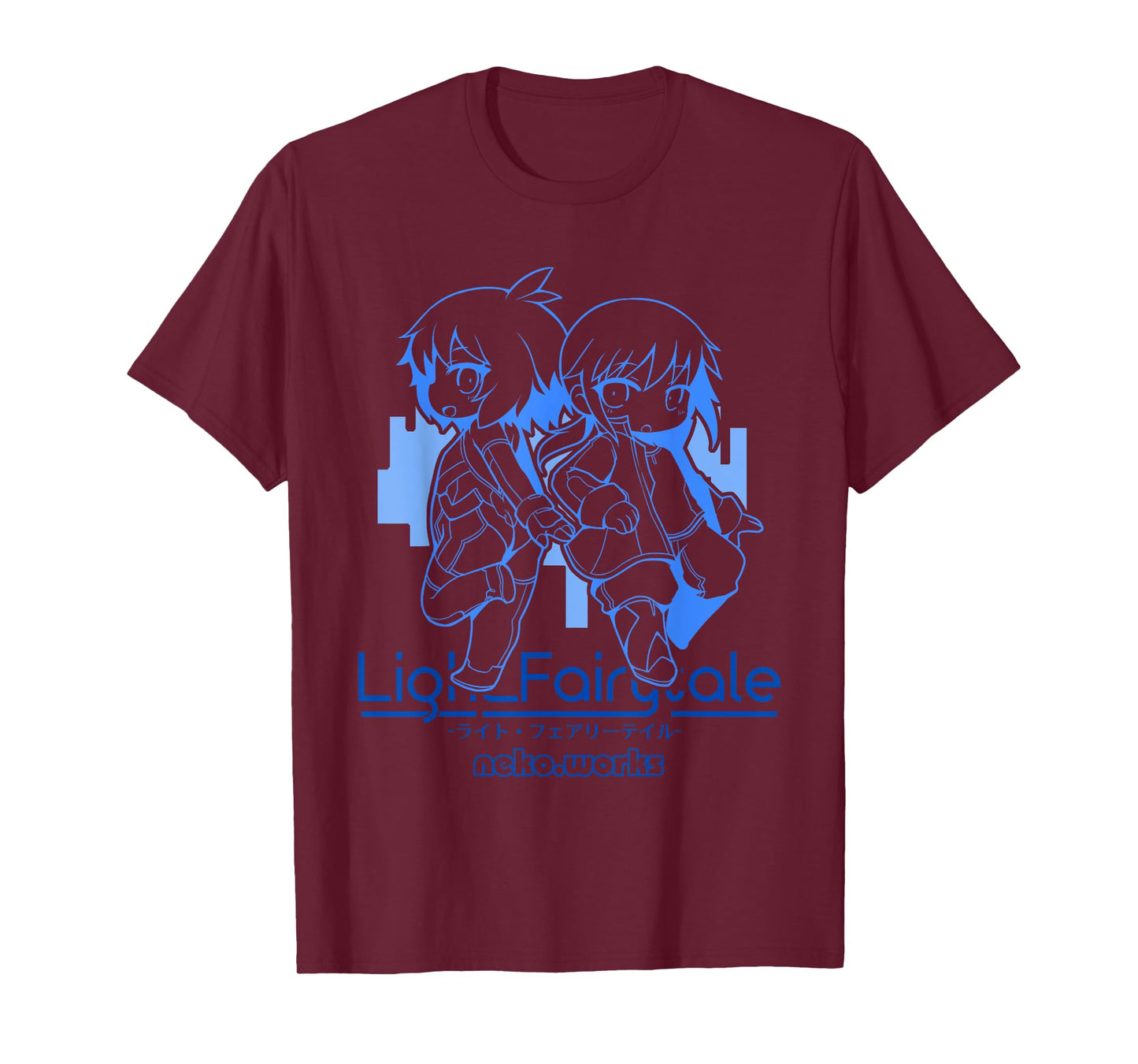 Light Fairytale - Chibi Haru & Kuroko (Front Only) T-Shirt