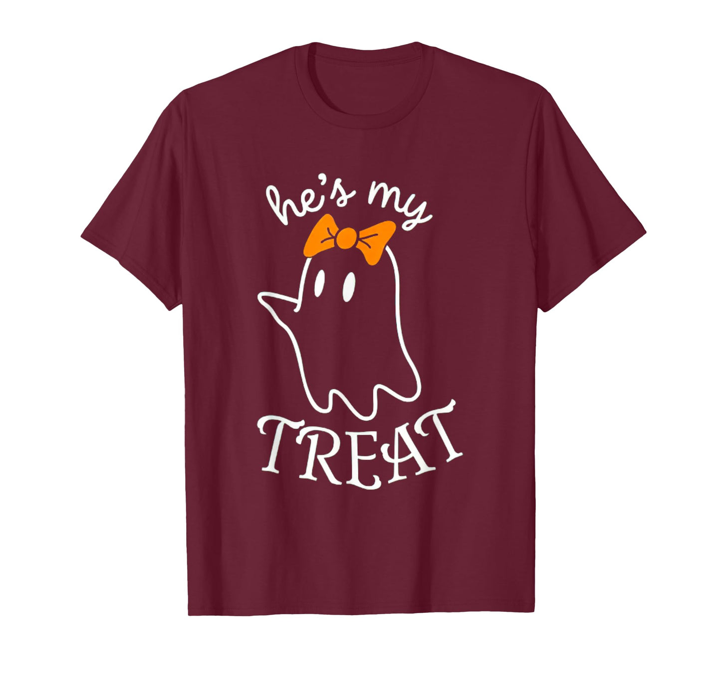 She's My Trick He's My Treat Couples Ghost Men Women T-Shirt