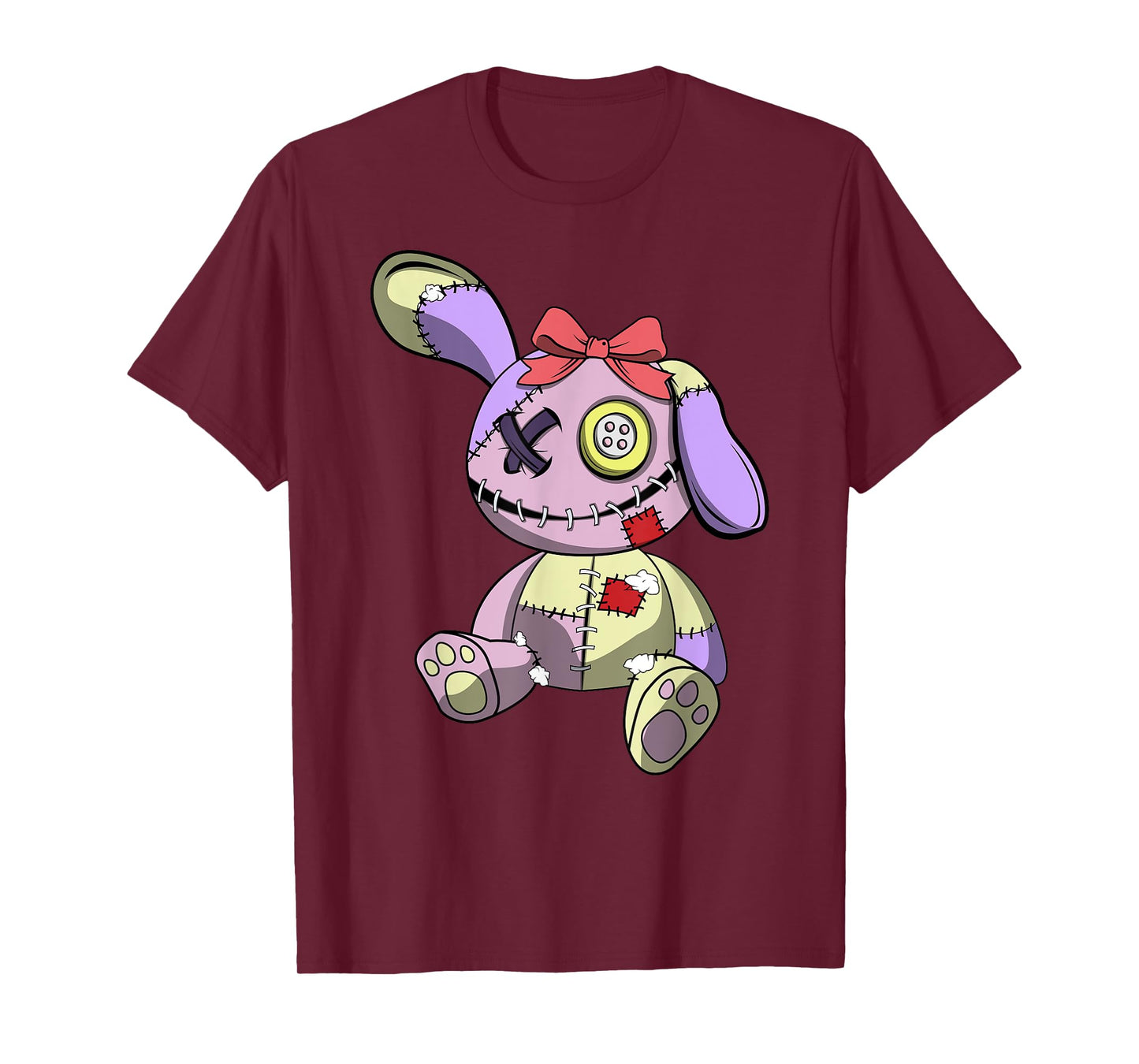 Japanese Kawaii Pastel Goth Cute Anime Creepy Teddy Bear T-Shirt