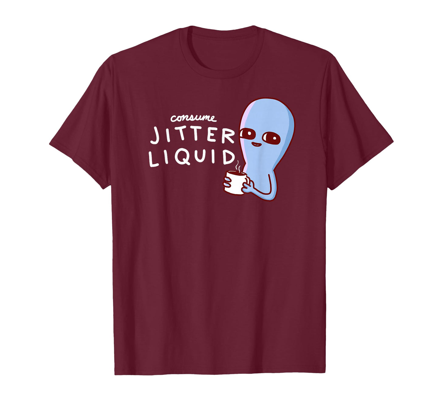 Threadless Nathan W. Pyle Jitter Liquid Graphic T-Shirt
