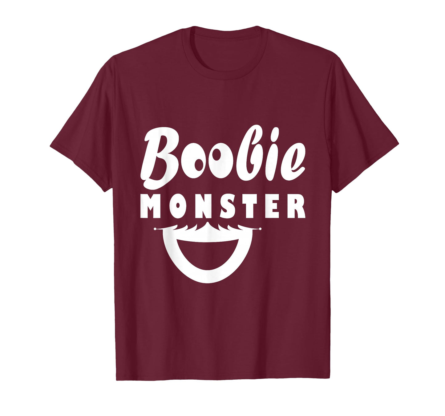 Boobie Monster Breast Feeding Funny Design T-Shirt