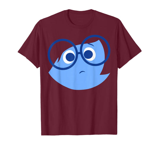 Disney Pixar Inside Out Sad Face Halloween T-Shirt