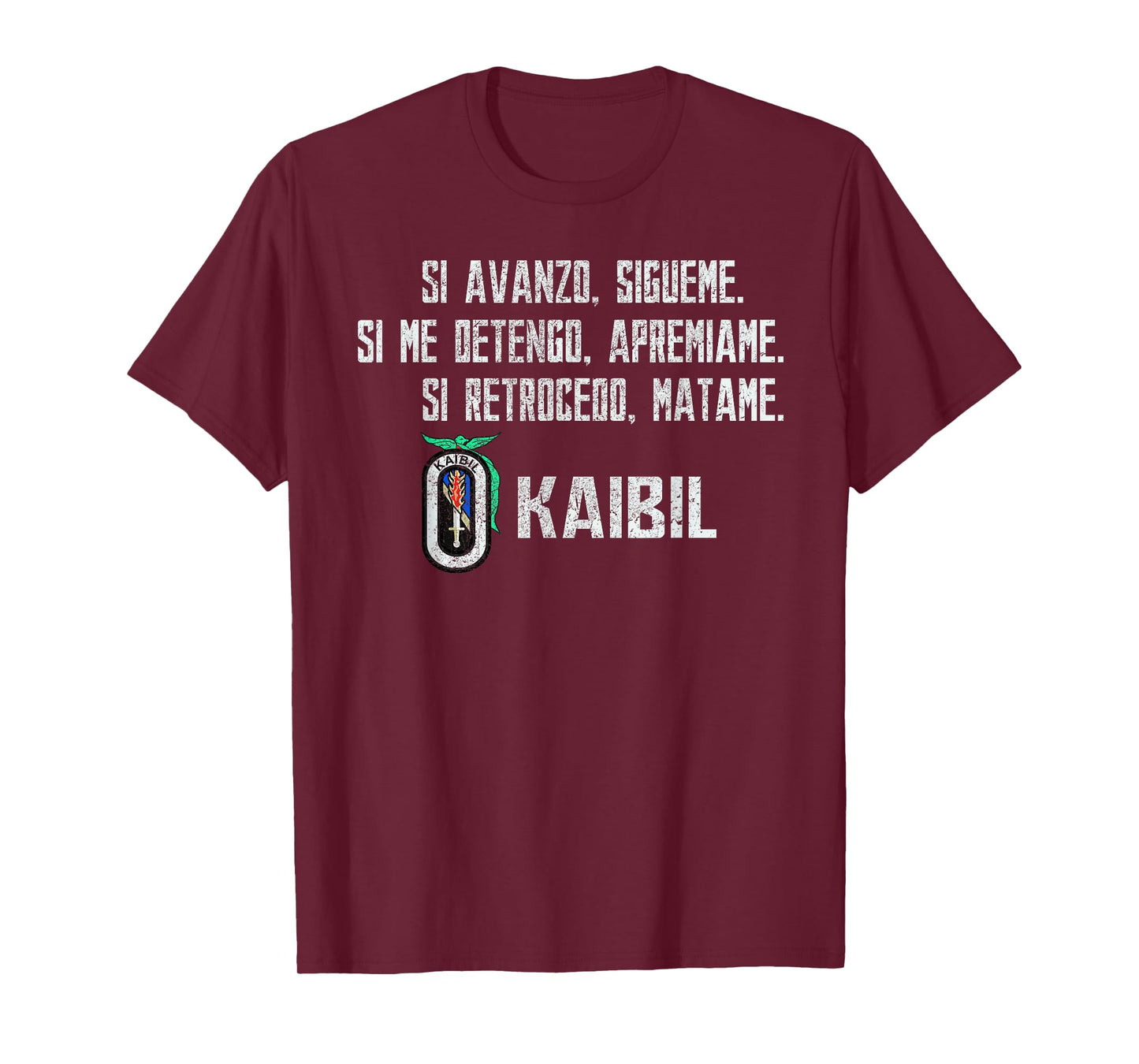 Kaibil Kaibiles Army Guatemalan Special Force Patriot T-Shirt