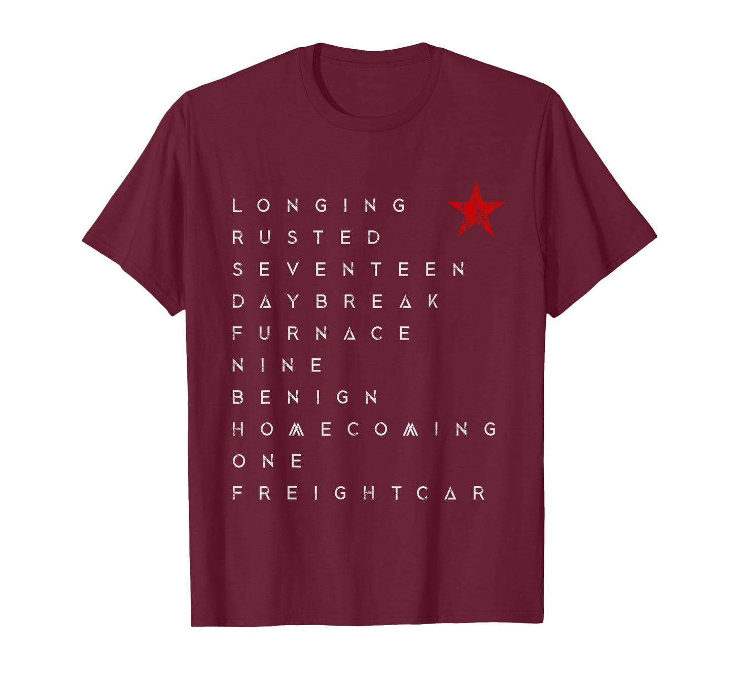Red Soldier Trigger Words Winter Star Hero Russia T-Shirt