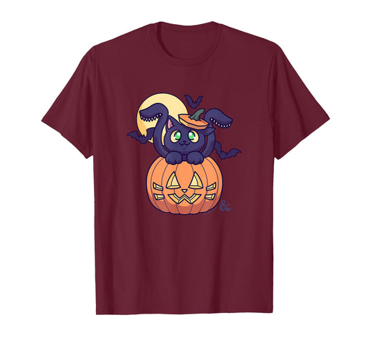 Dungeons & Dragons Halloween Chibi Displacer Beast Pumpkin T-Shirt