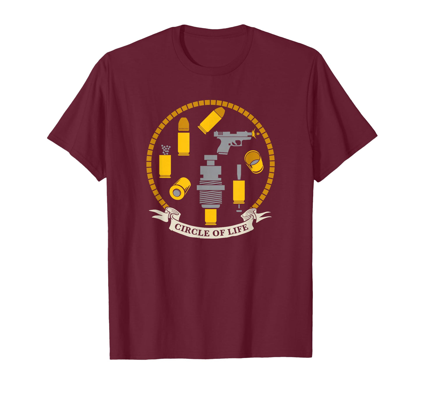 Patriot Patch Co - Circle of Life Reloading T-Shirt T-Shirt