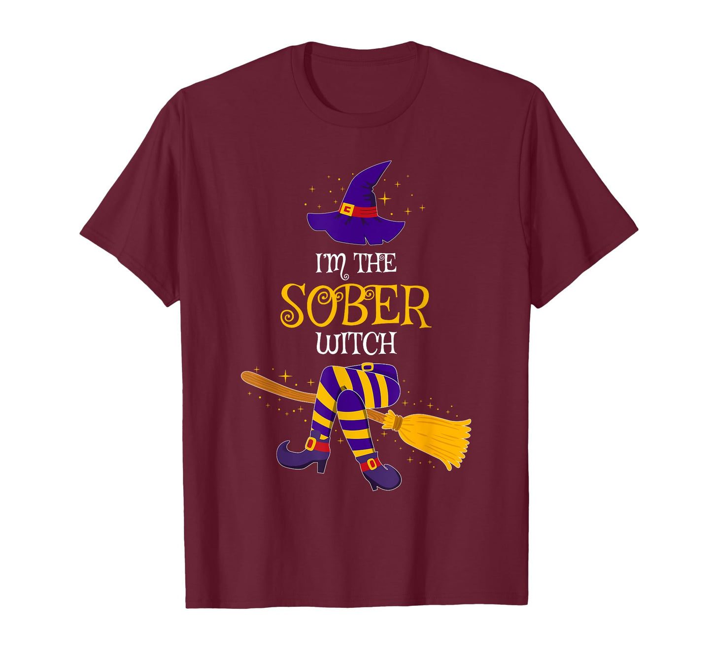 I’m The Sober Witch Family Matching Costume Halloween T-Shirt