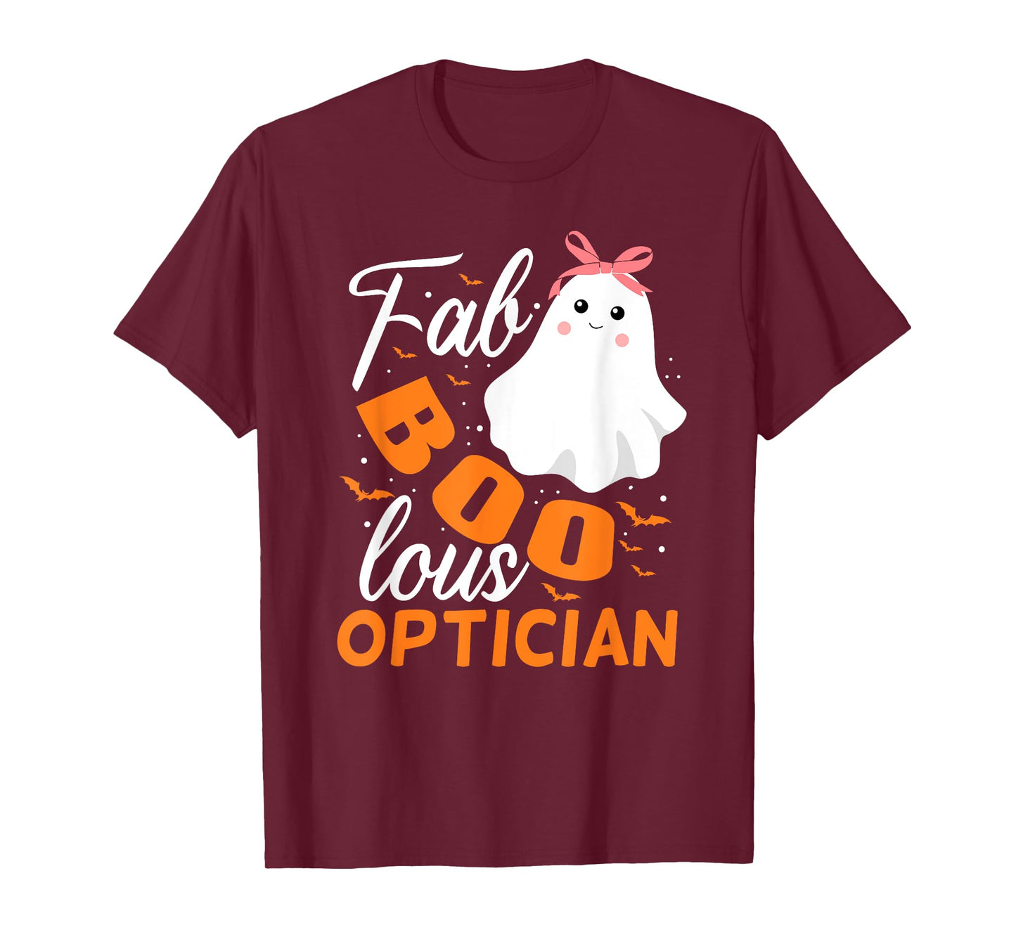 Fabulous Faboolous Optician Ghost Halloween T-Shirt