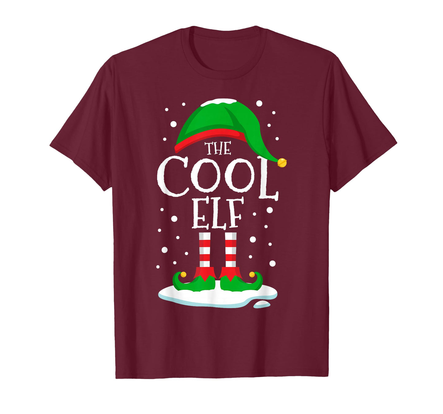 The Cool Elf Christmas Family Matching Xmas Group Funny T-Shirt