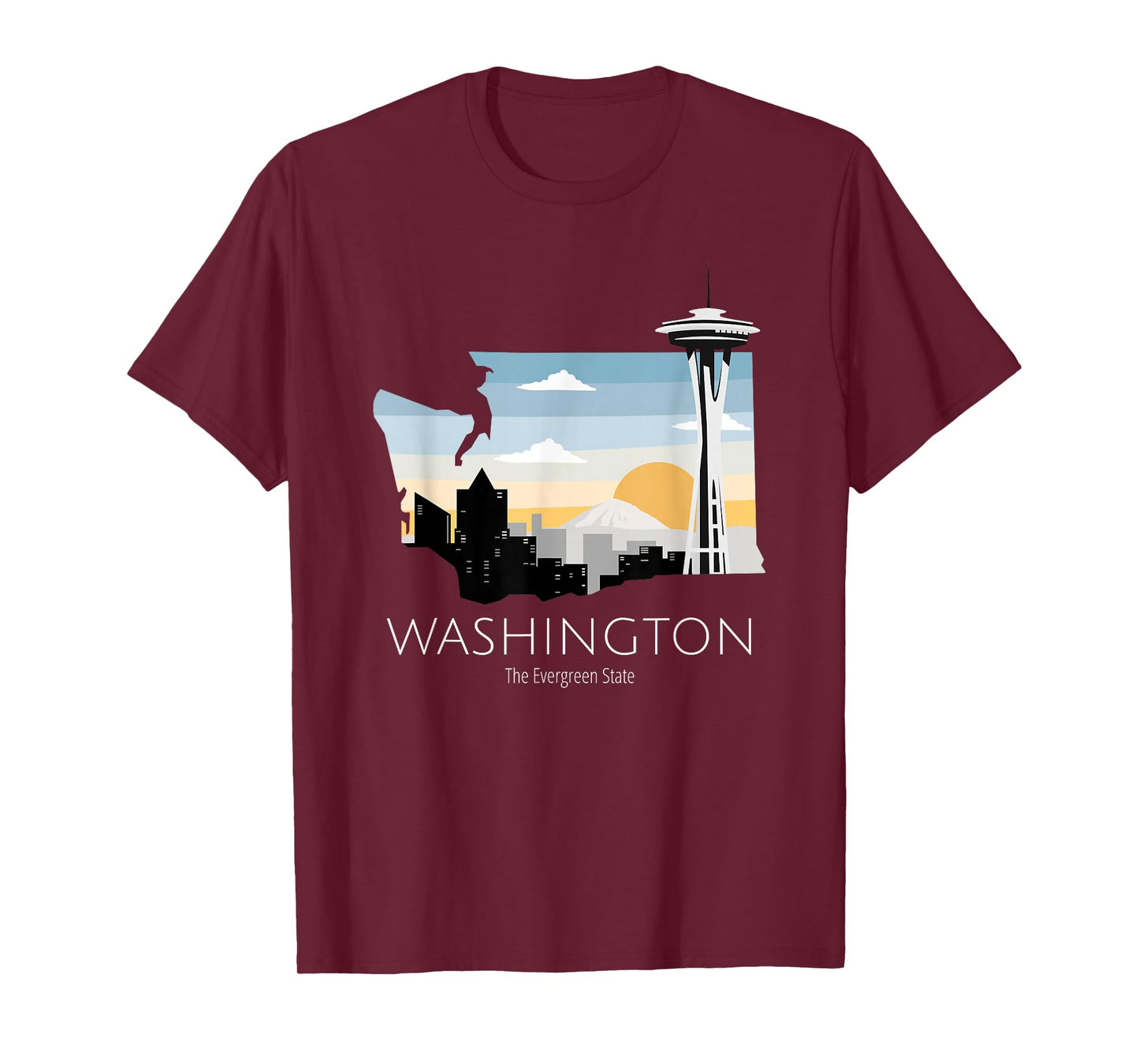 Washington Proud State Motto The Evergreen State T-Shirt
