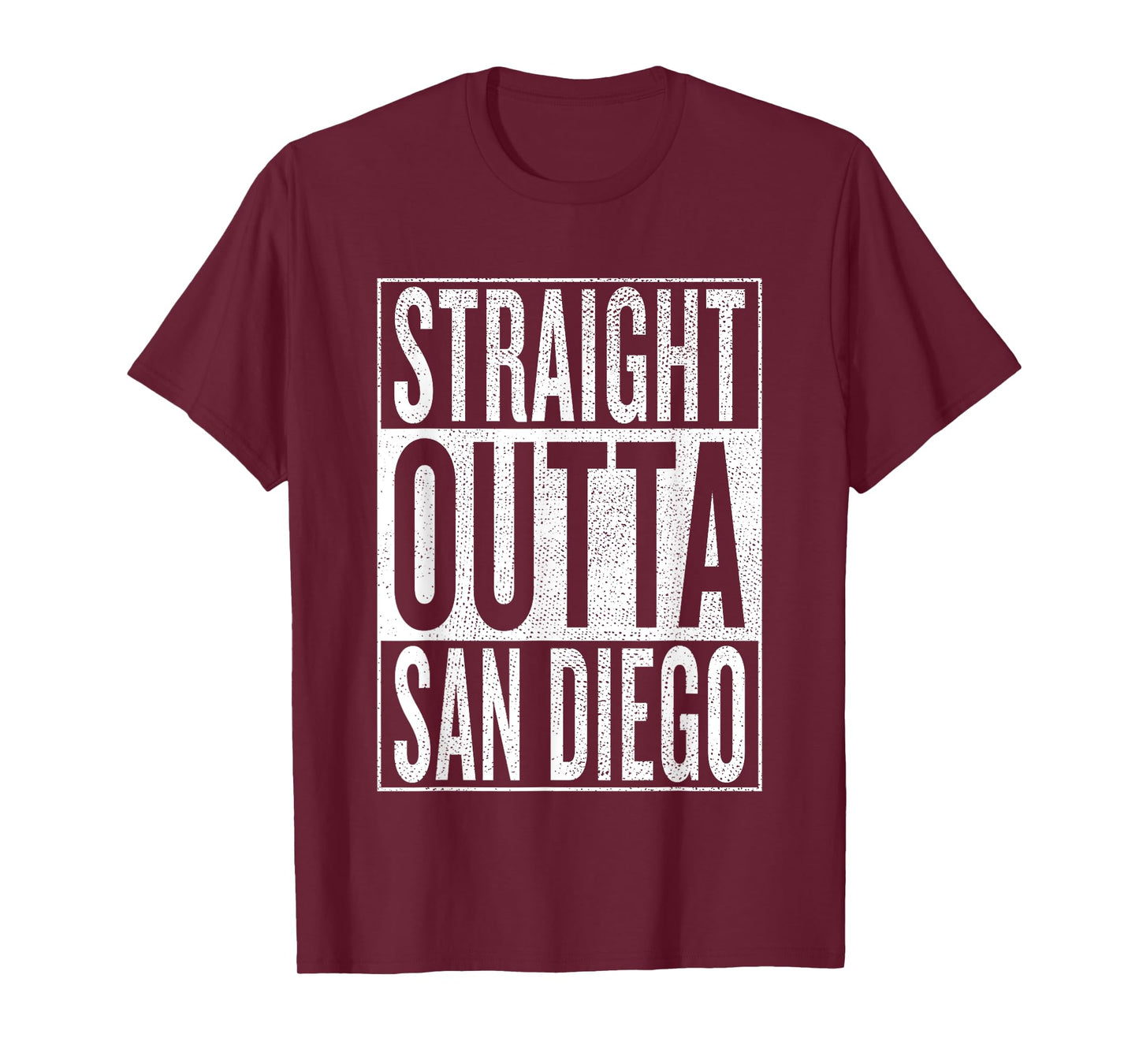 Straight Outta San Diego Great Travel & Gift Idea T-Shirt T-Shirt