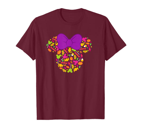 Disney Minnie Mouse Icon Candy Halloween T-Shirt