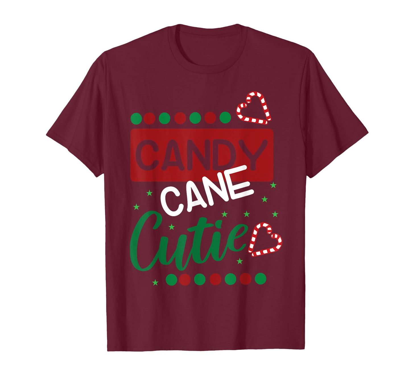Candy Cane Cutie Funny Christmas Xmas Shirt T-Shirt