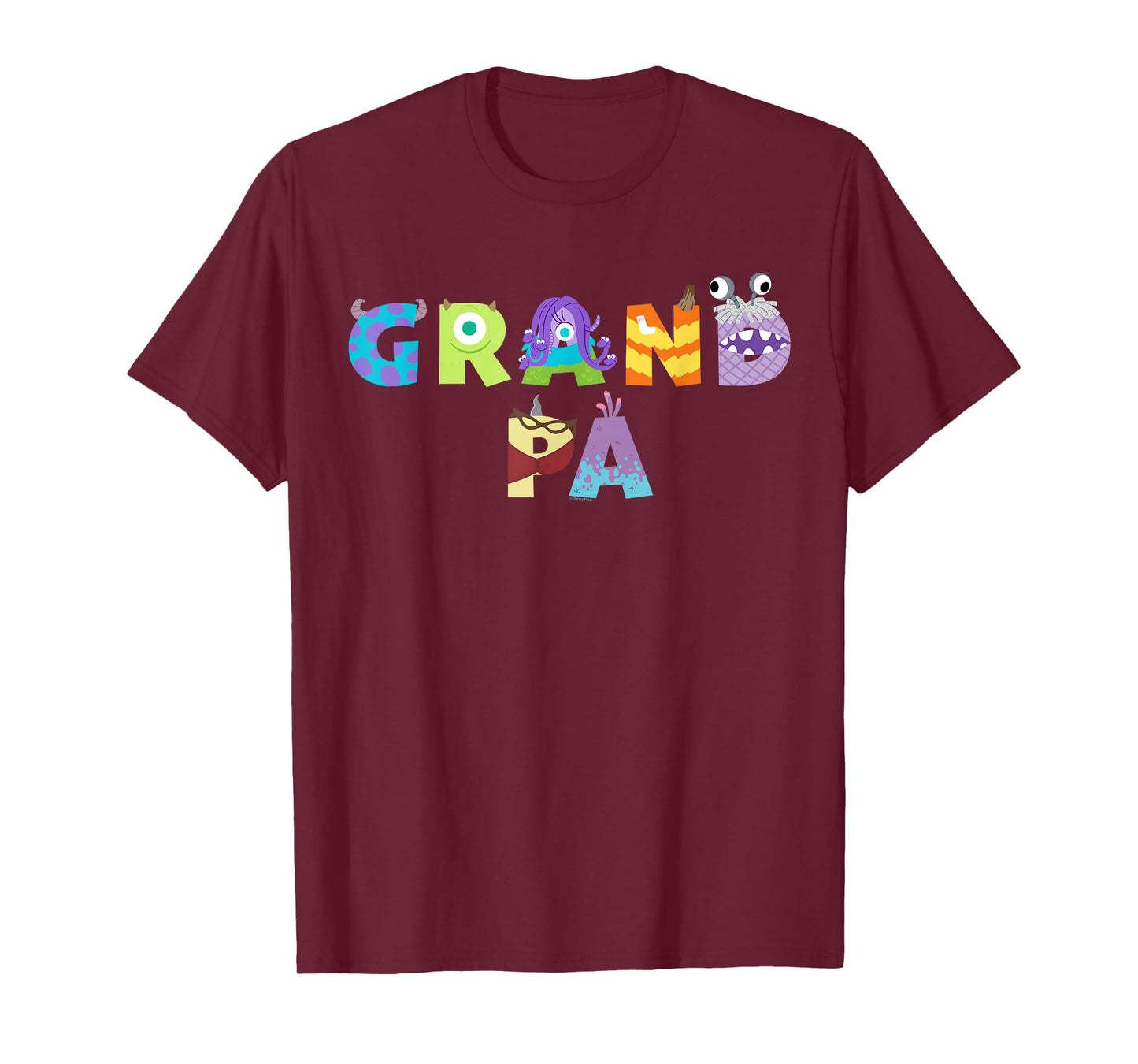 Disney & Pixar's Monsters, Inc. Grandpa Matching Family Trip T-Shirt