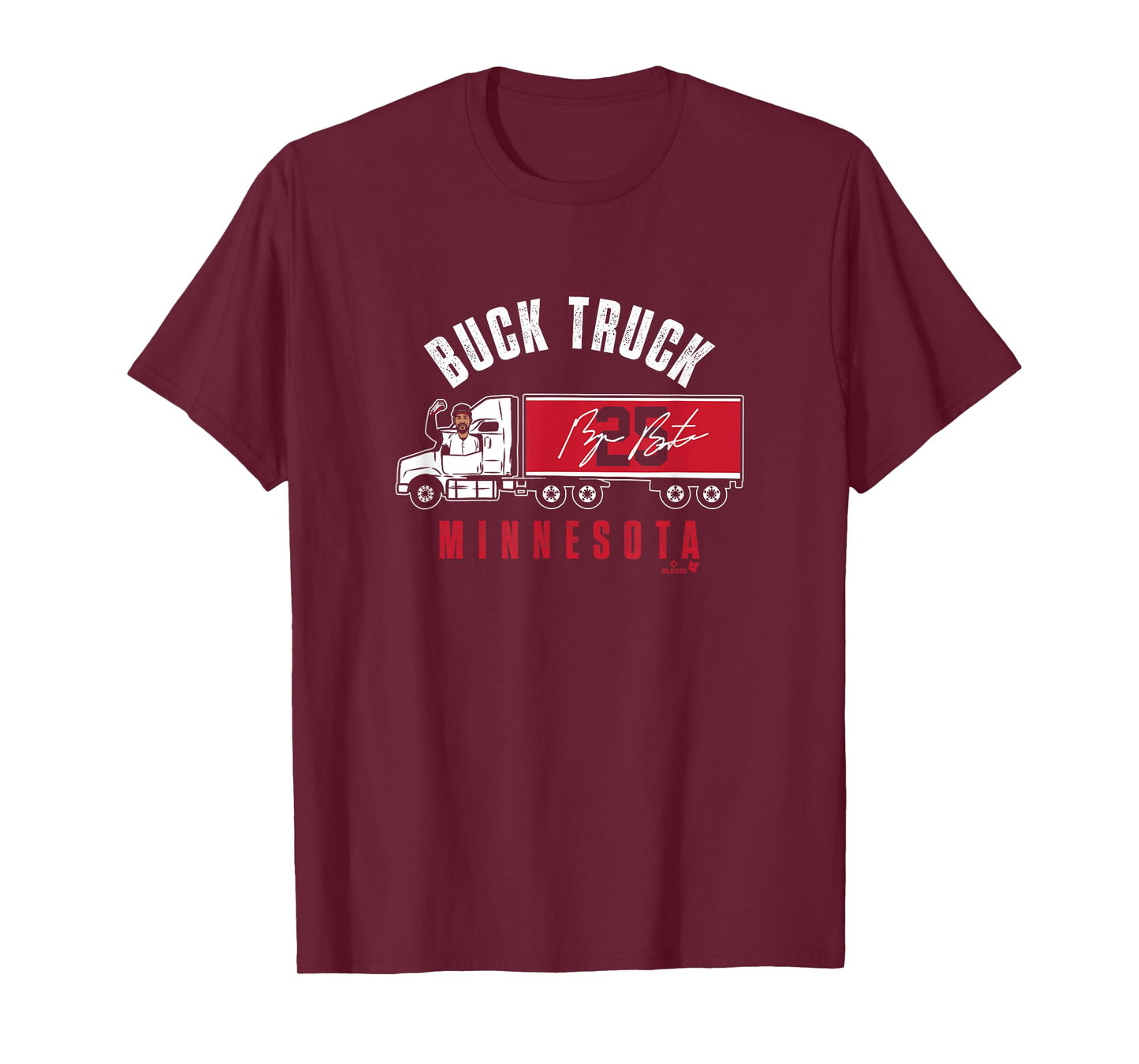 Byron Buxton - Buck Truck - Minnesota Baseball T-Shirt