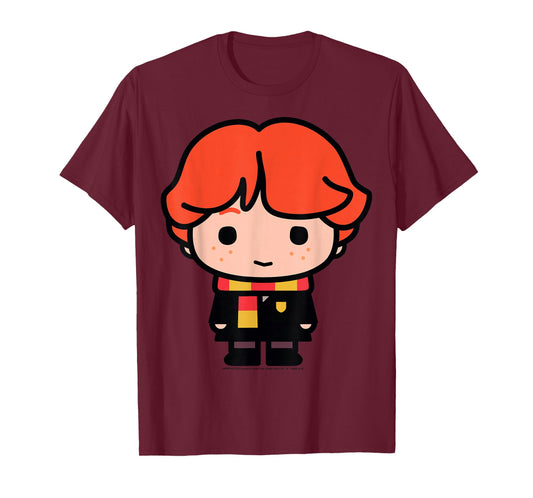 Harry Potter Ron Weasley Cute Cartoon Portrait T-Shirt Small