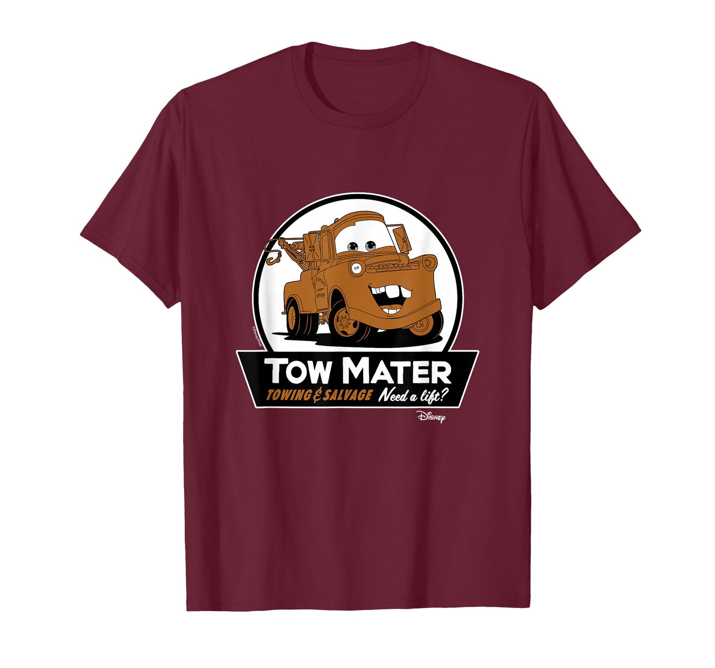 Cars - Tow Mater Towing Sign T-Shirt