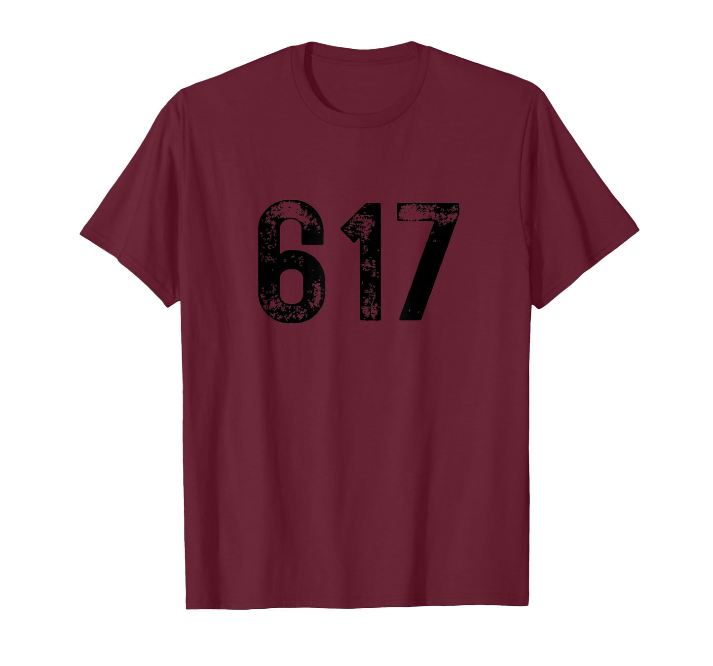 Area Code 617 for Boston Massachusetts MA 617 T-Shirt