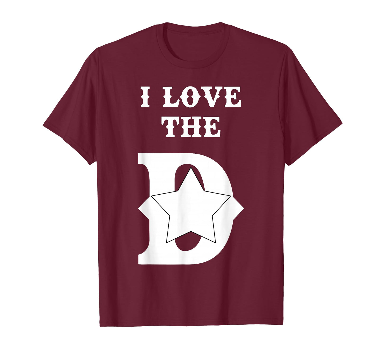 I Love The D Dallas Texas | Cool Dallas T-Shirt