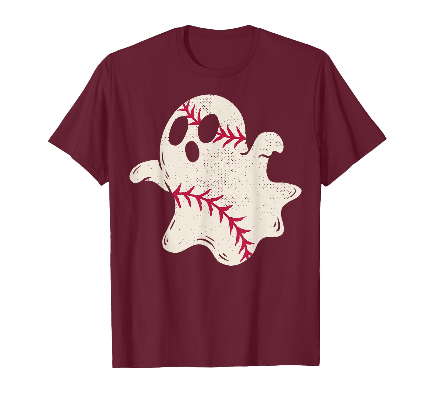 Spooky Baseball Ghost T-Shirt