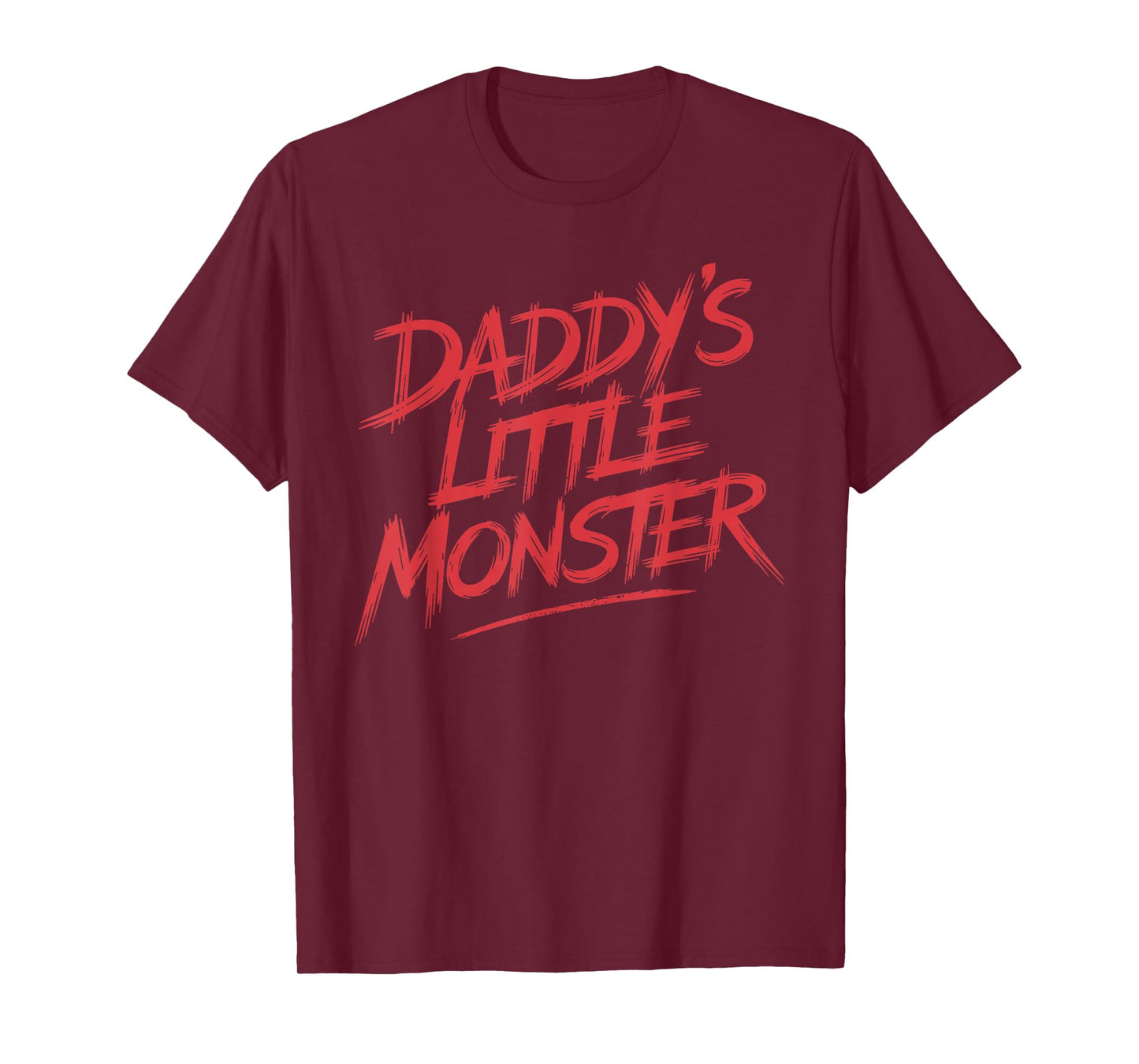Daddy's Little Monster Halloween Costume T Shirt for Kids T-Shirt