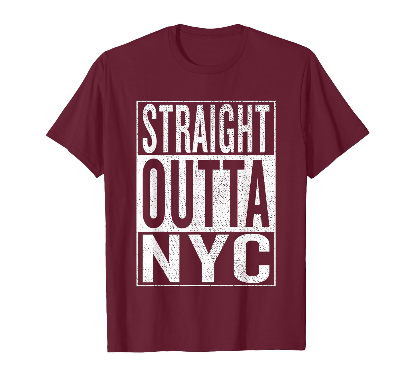 Straight Outta NYC New York City Travel & Gift Idea T-Shirt T-Shirt