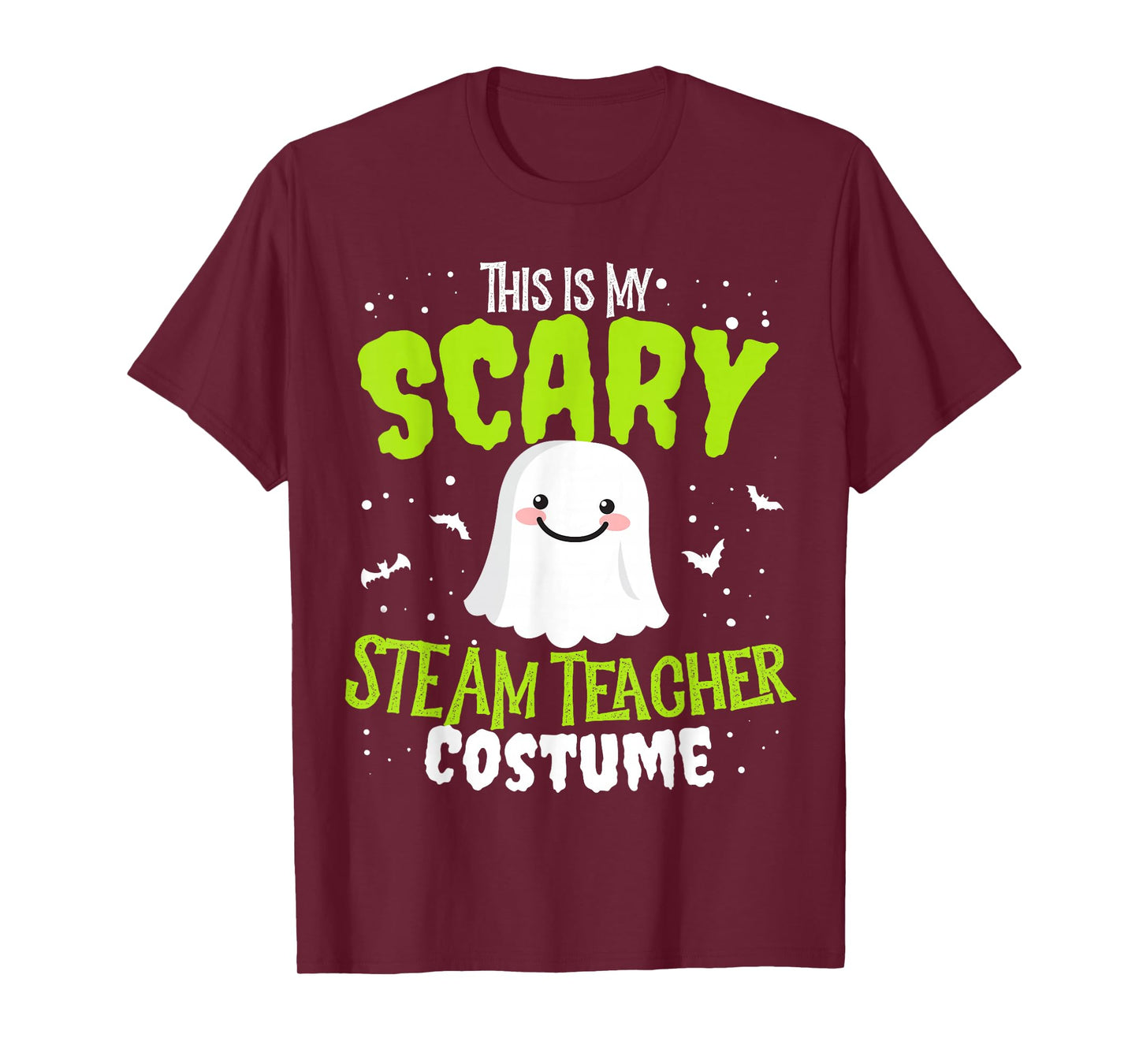 Funny Halloween This is my Scary STEaM Teacher Custome Men Women Kids T-Shirt