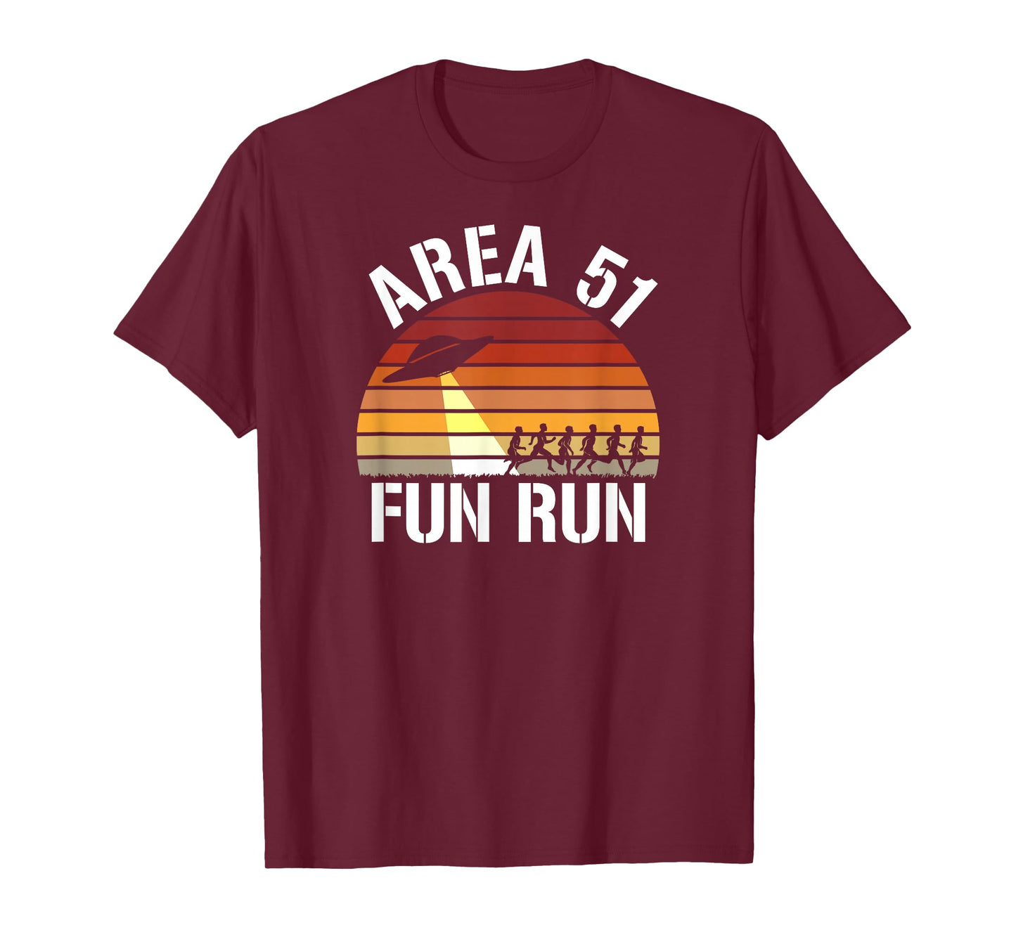Area 51 Fun Run T-Shirt I Aliens UFO Roswell Alien T-Shirt