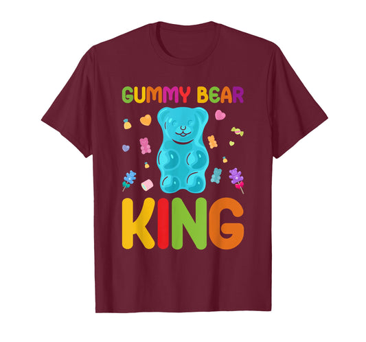 Gummy Bear King Sweet Candy Gummy Bear King T-Shirt