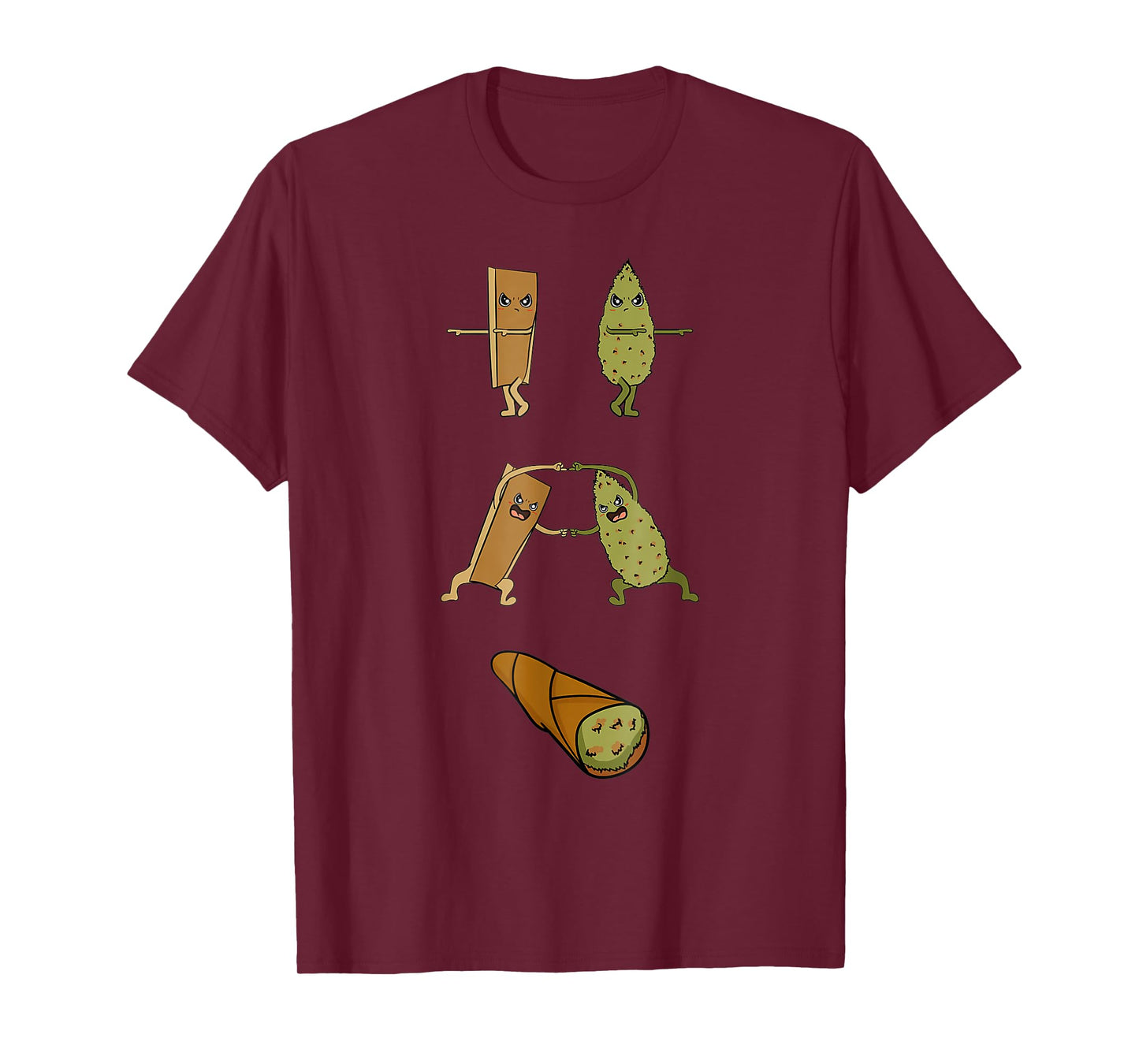 Funny Ganja Blunt Anime Weed T-Shirt
