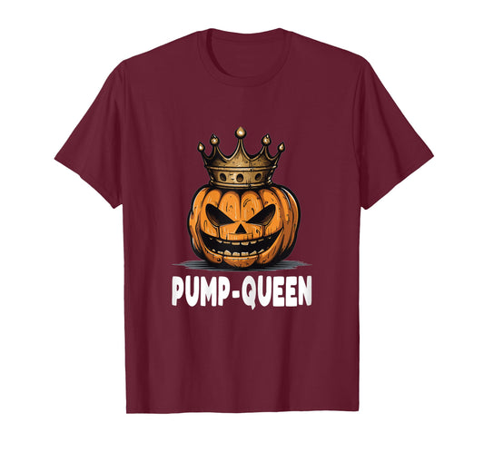 Pump Queen Couple Matching Halloween Outfits T-Shirt