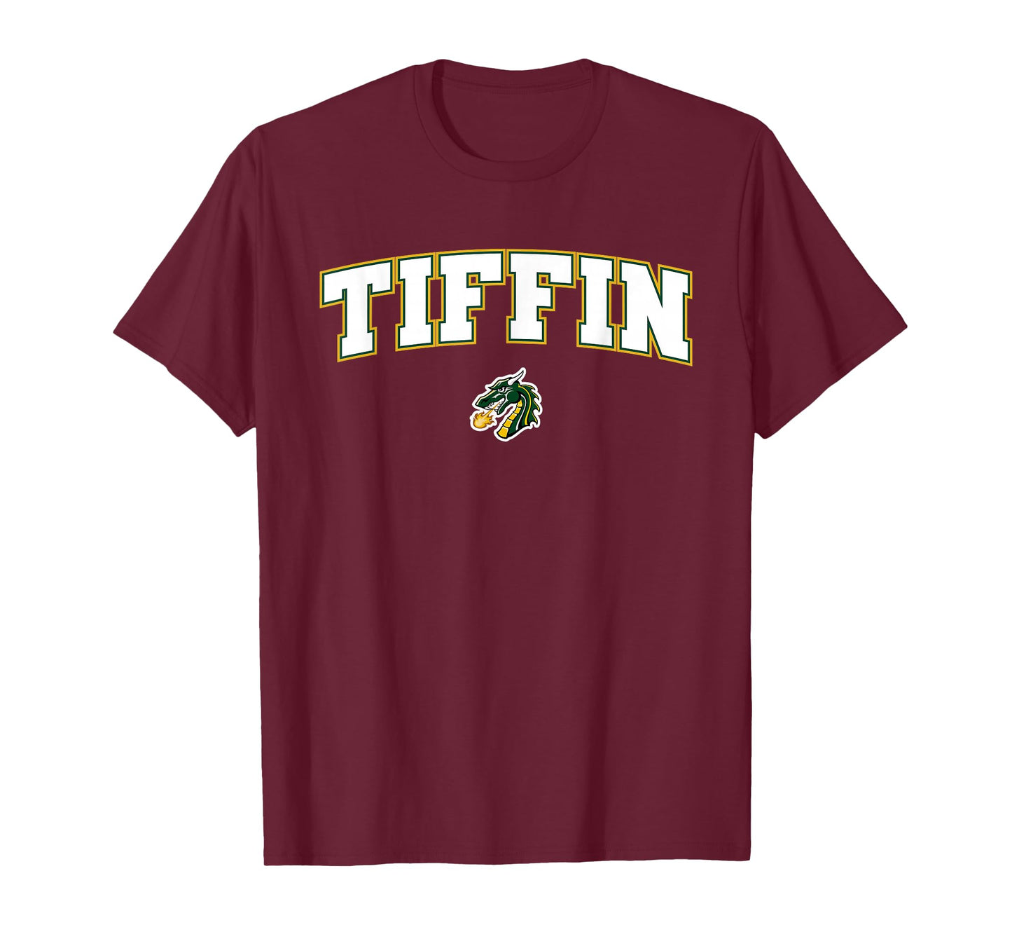 Tiffin University Dragons Arch Logo T-Shirt