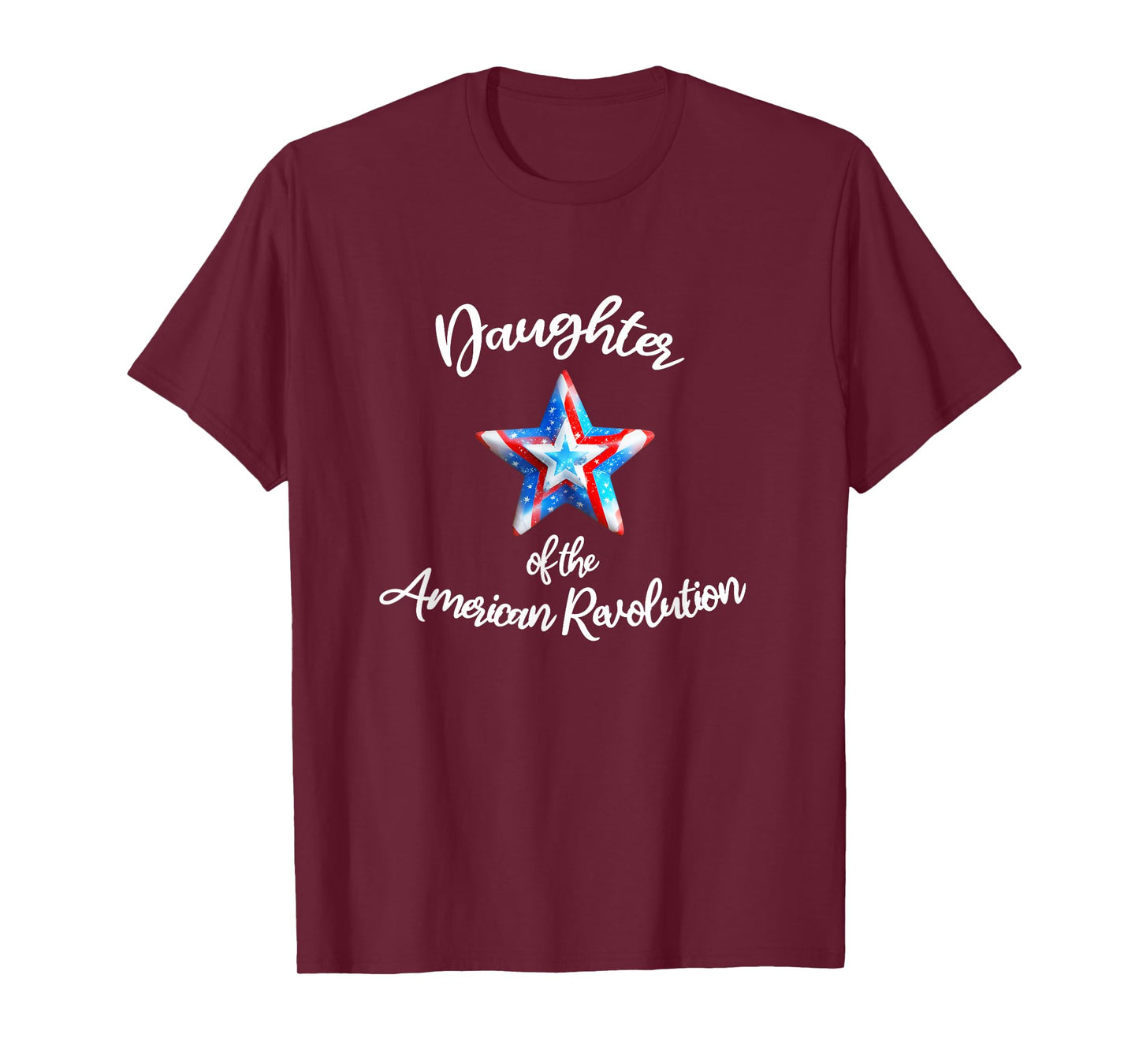 Daughter American Revolution DAR history USA star T-Shirt