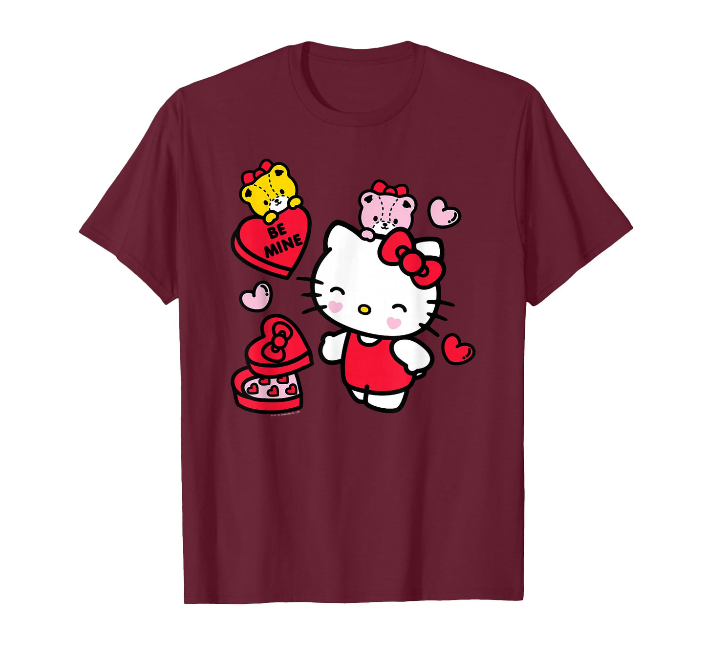 Hello Kitty Be Mine Candy Gifts Valentine's T-Shirt