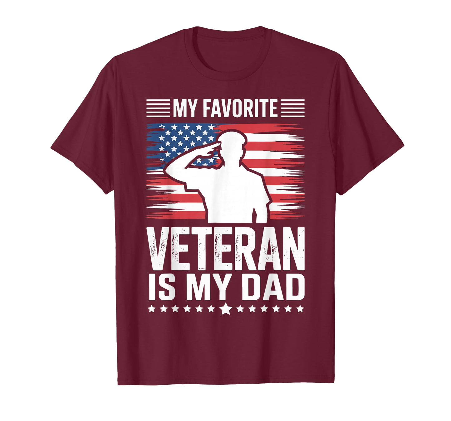 My Favorite Veteran Is My Dad T-Shirt