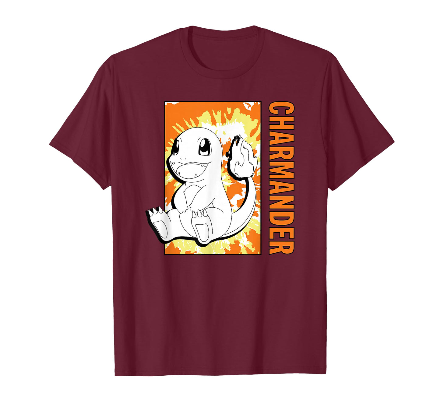 Pokémon - Tie Dye Charmander T-Shirt